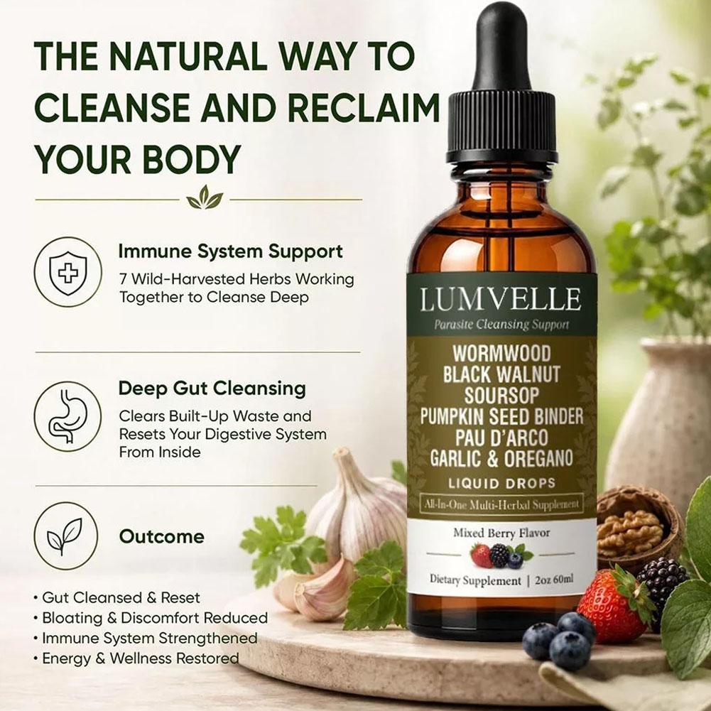 Herbal Wellness Liquid - 60 ml ziołowych kropli piołunowych z