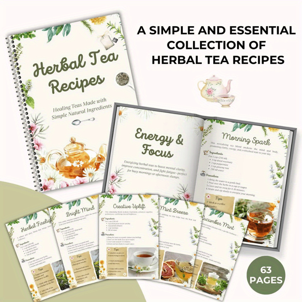 Książka z przepisami na herbat – Herbal Wellness Blend recenzja i cena