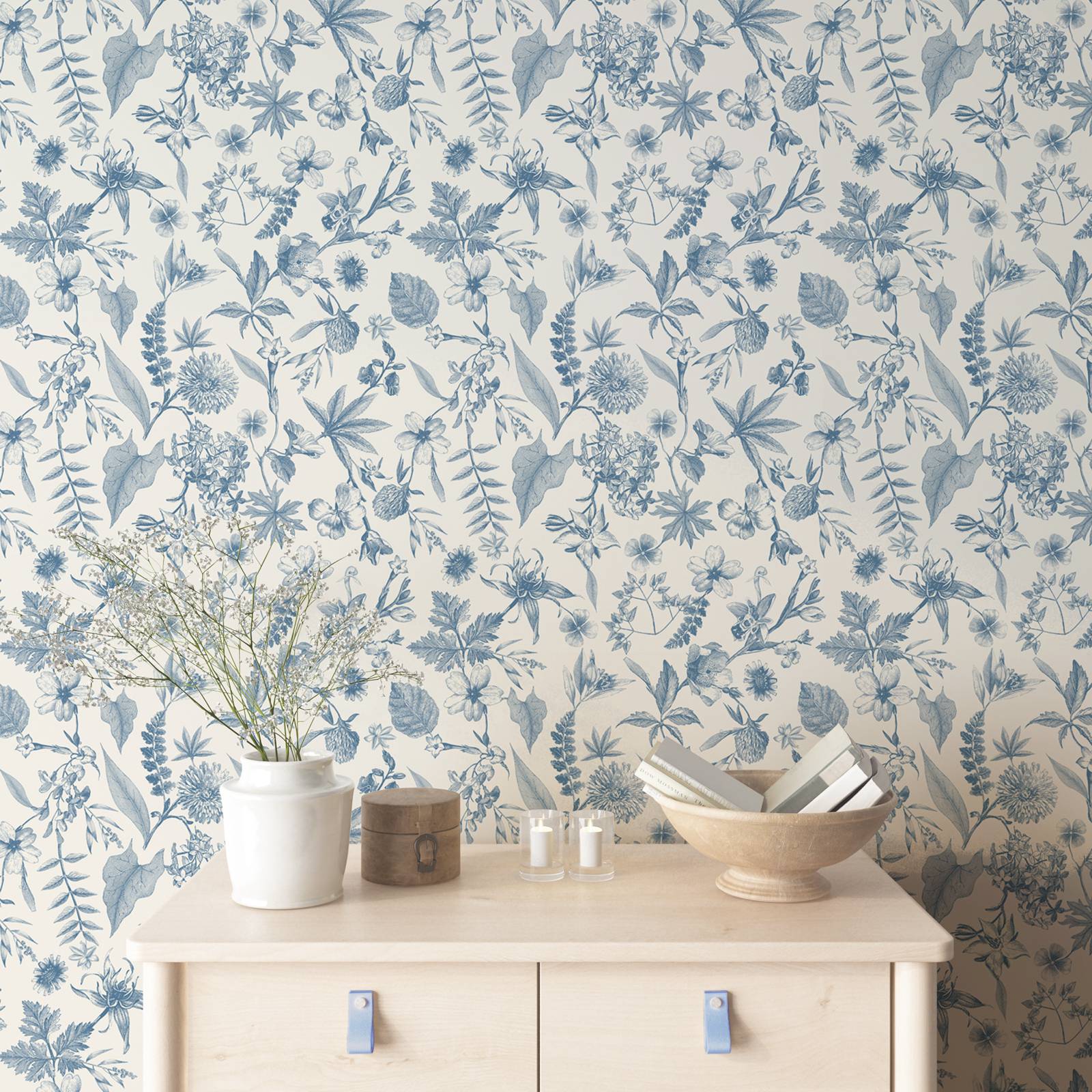 Tapeta w stylu wiejskim, fanta – Herbal Wallpaper recenzja i cena