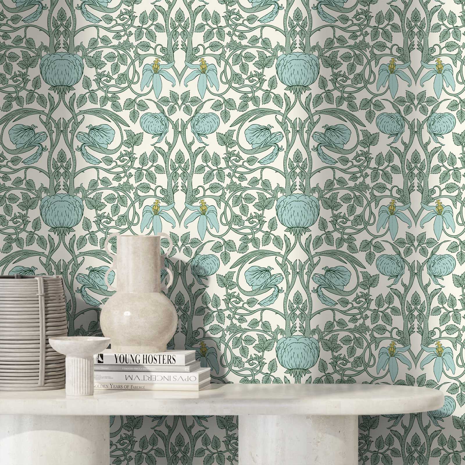 Tapeta w stylu pastelowego szt – Herbal Wallpaper recenzja i cena