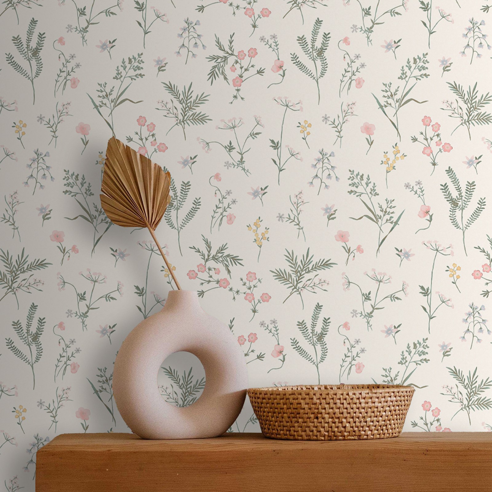Tapeta Crosswell Coral Pink Bo – Herbal Wallpaper recenzja i cena