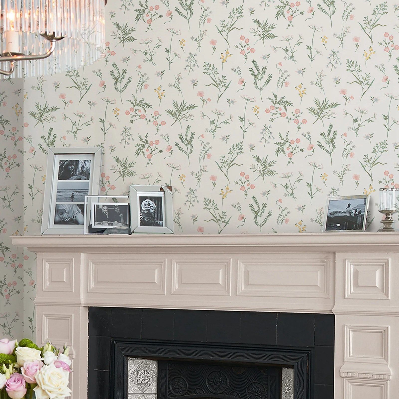 Tapeta Crosswell Coral Pink Bo – Herbal Wallpaper recenzja i cena
