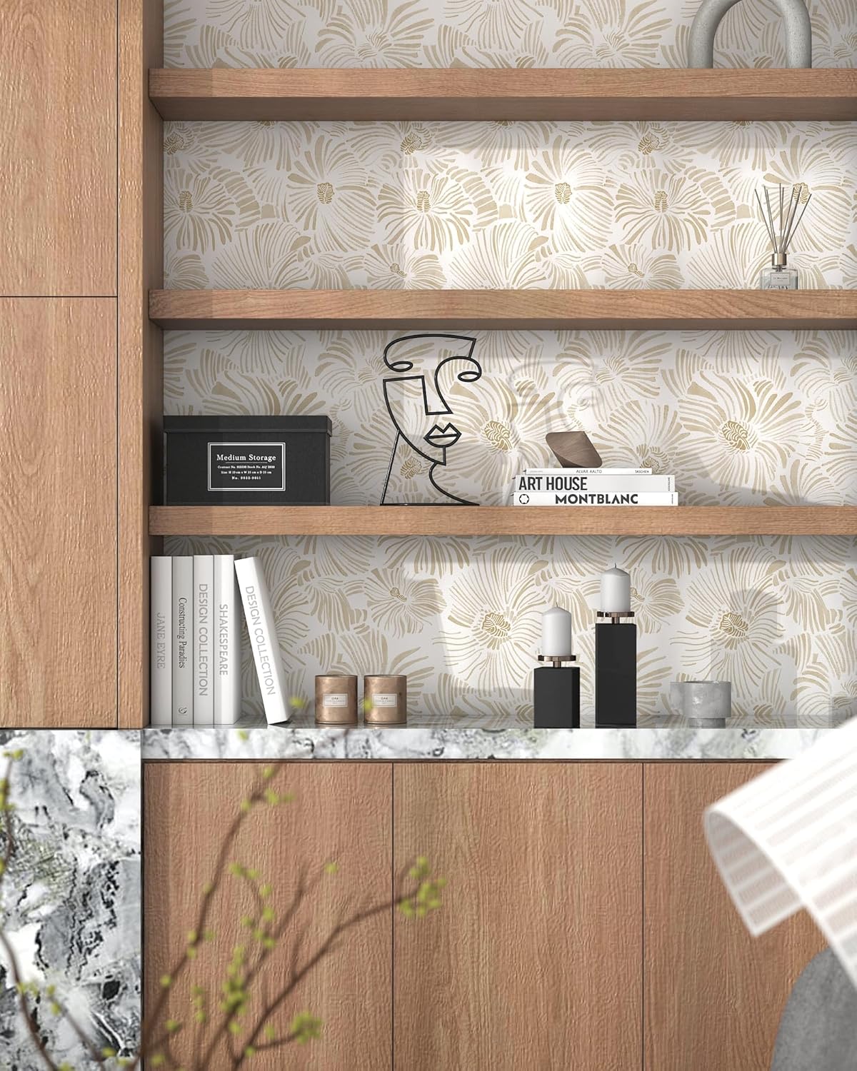 Nowoczesna tapeta samoprzylepn – Herbal Wallpaper recenzja i cena
