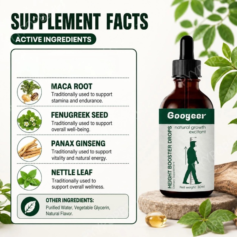 Googeer Witamina D3 Cynurkowy  – Herbal Wellness Liquid recenzja i cena