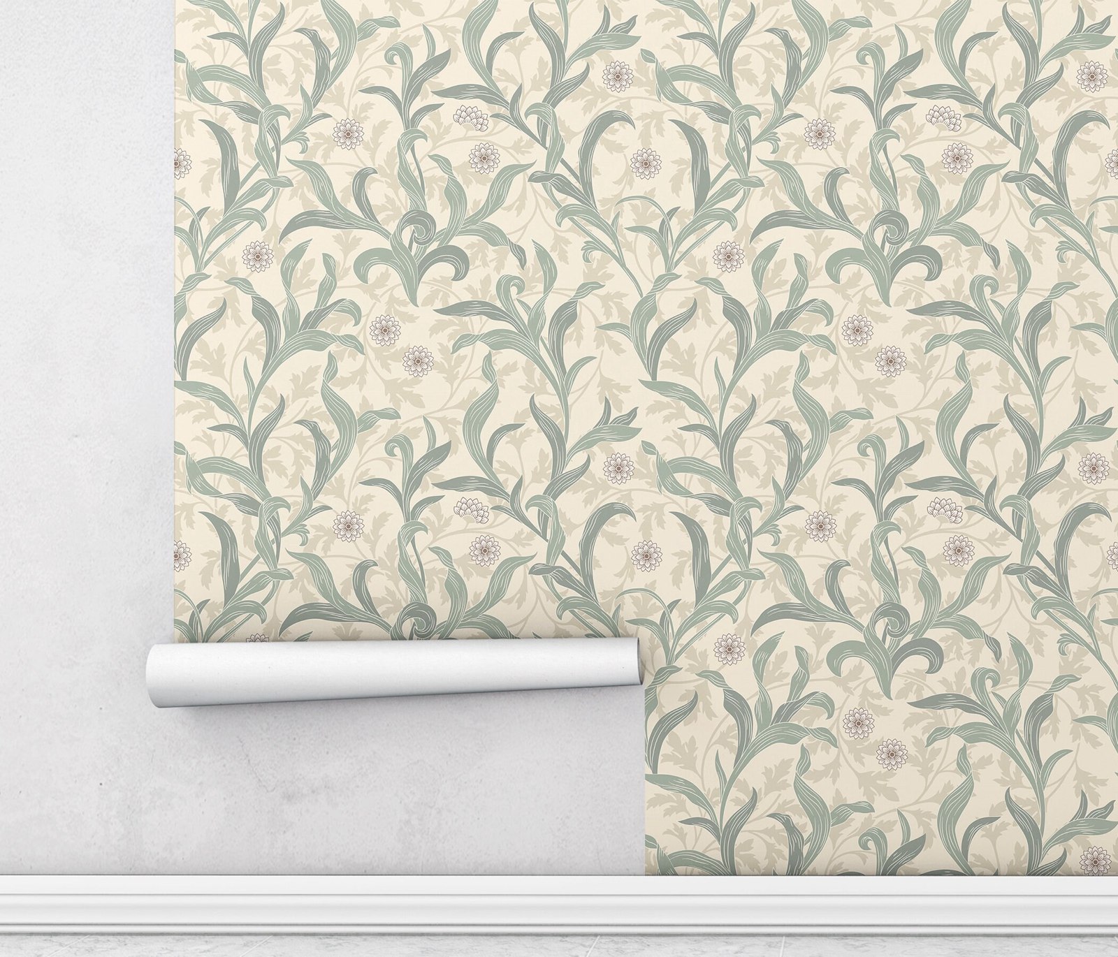 Tapeta w stylu vintage z motyw – Herbal Wallpaper recenzja i cena