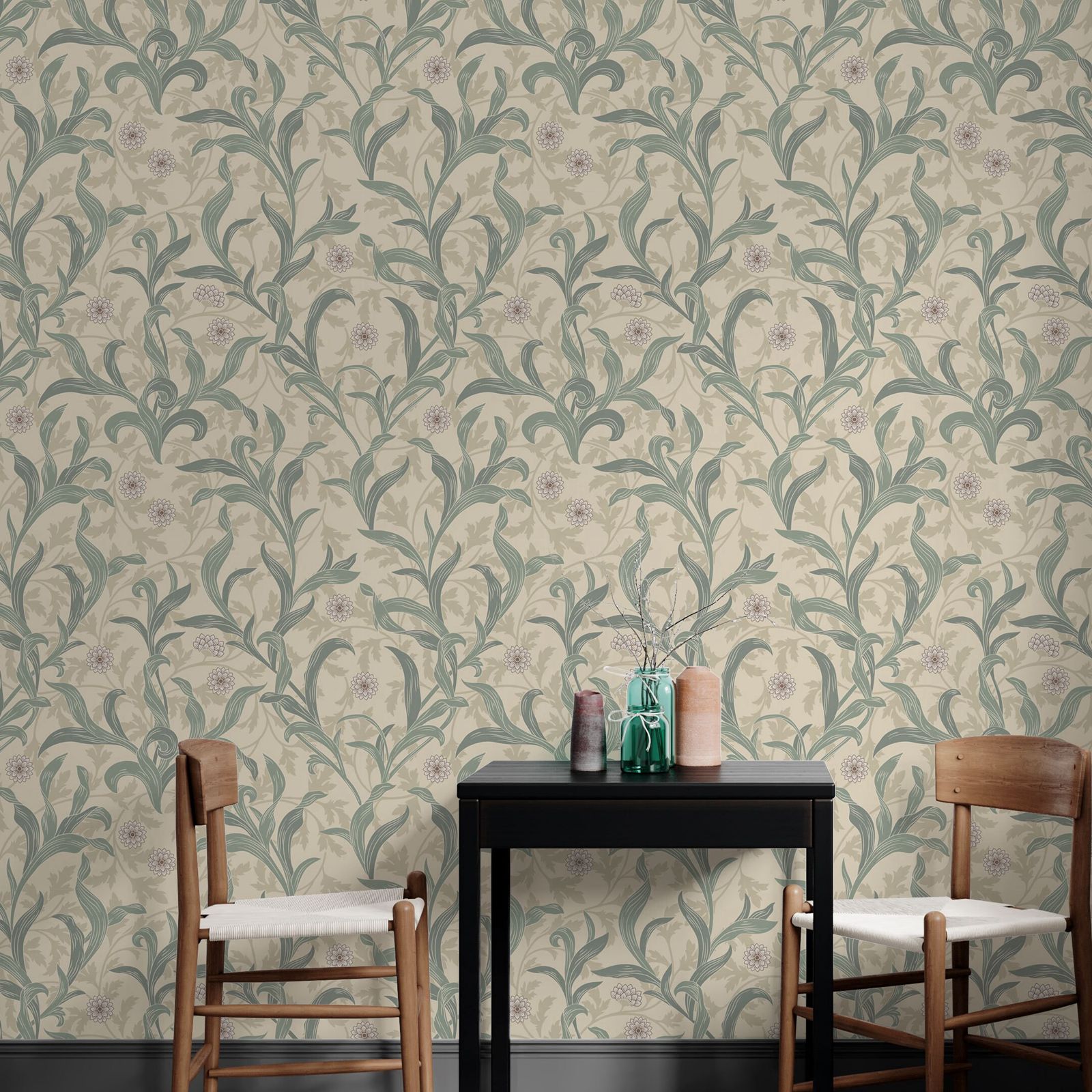 Tapeta w stylu vintage z motyw – Herbal Wallpaper recenzja i cena