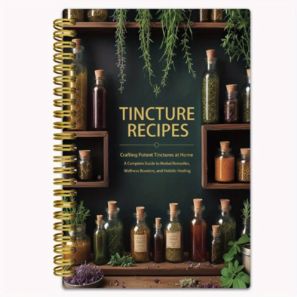 Książka z przepisami na tinktu – Herbal Wellness Remedy recenzja i cena