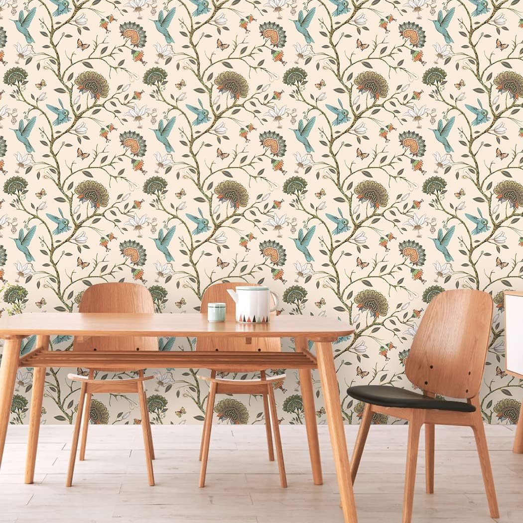 Tapeta w kształcie ptaka zdejm – Herbal Wallpaper recenzja i cena