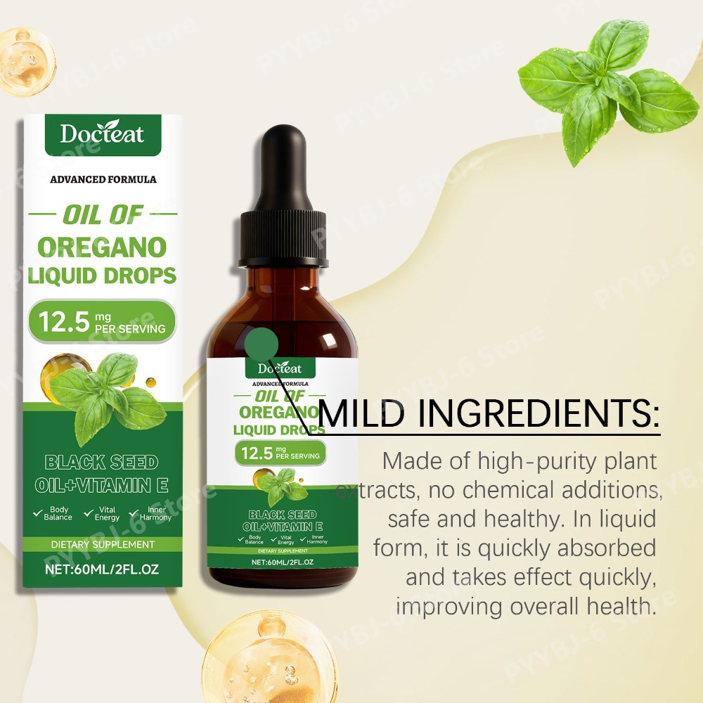 Olejek z oregano w płynie, 60  – Herbal Wellness Liquid recenzja i cena