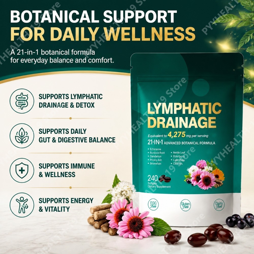 Kapsułki do drenażu limfatyczn – Herbal Wellness Blend recenzja i cena